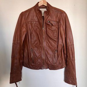 Lucky Brand leather jacket XS